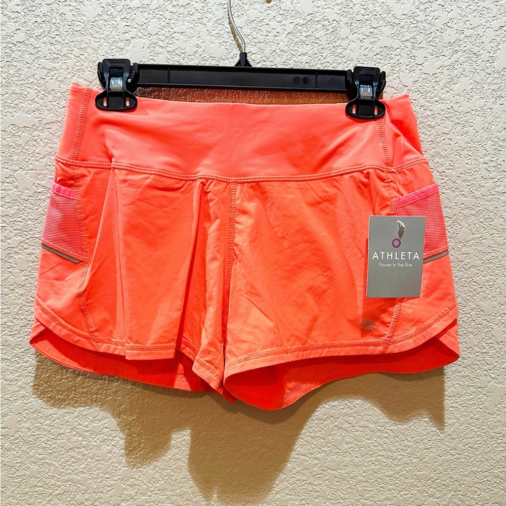 Athleta ready set short style running shorts